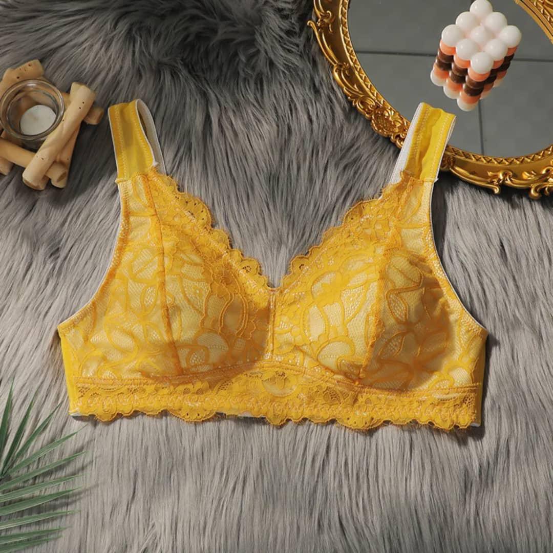 Soutien gorge dentelle sans armature